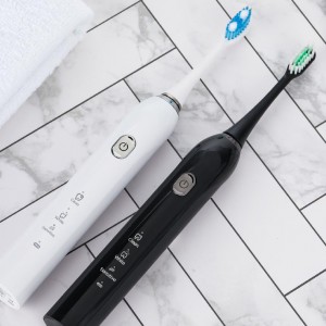 LOVELIKING ST-206 Rechargeable Electric Toothbrush 3 Modes Cleaning Waterproof IPX7 Vibration 47800 RMP Per Minute
