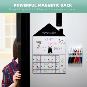 TWOHANDS Dry Erase Markers, 9 Colors,With Magnetic Pen Holder,20635