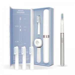 Factory Promotional Whitening Toothbrush - Newest TB2069 Portable Daily Outing Whitening Adults Sonic Electric Toothbrush With Travel Case – Aoshuo