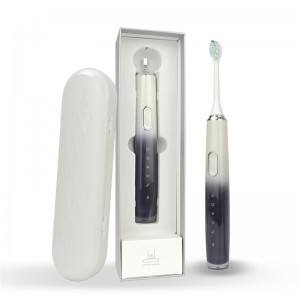 TB2065 Gradient Exquisite Couple Whitening Travel Sonic Electric Toothbrush
