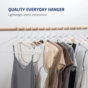 Standert Plastic Hangers Wit (50 Pack)