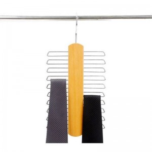 ຮ້ານຂາຍຍ່ອຍມາໃໝ່ປີ 2021 Ties Rack Space Saving Tie Belt Hangers for Scarves