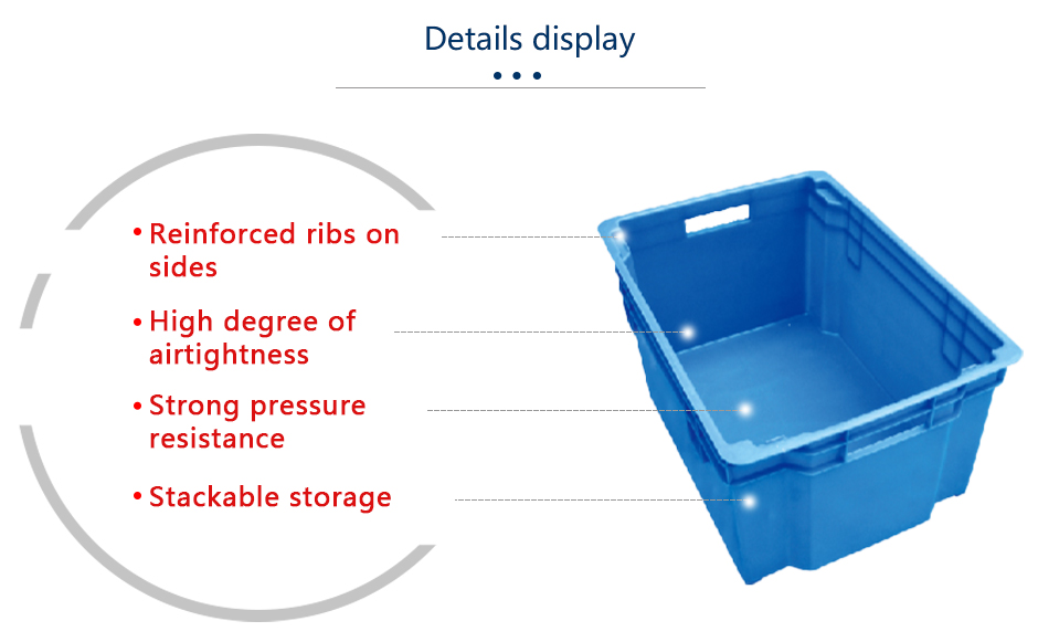 Caja de almacenamiento de plástico transparente personalizada multipropósito-2
