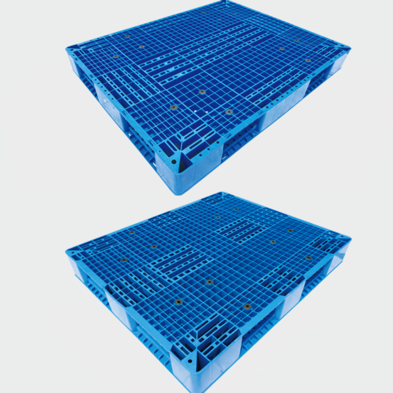 Epal Europallet 1210-A සමග 4 Way Entry Stackable ලොකු Plastic Pallet for Palletizing