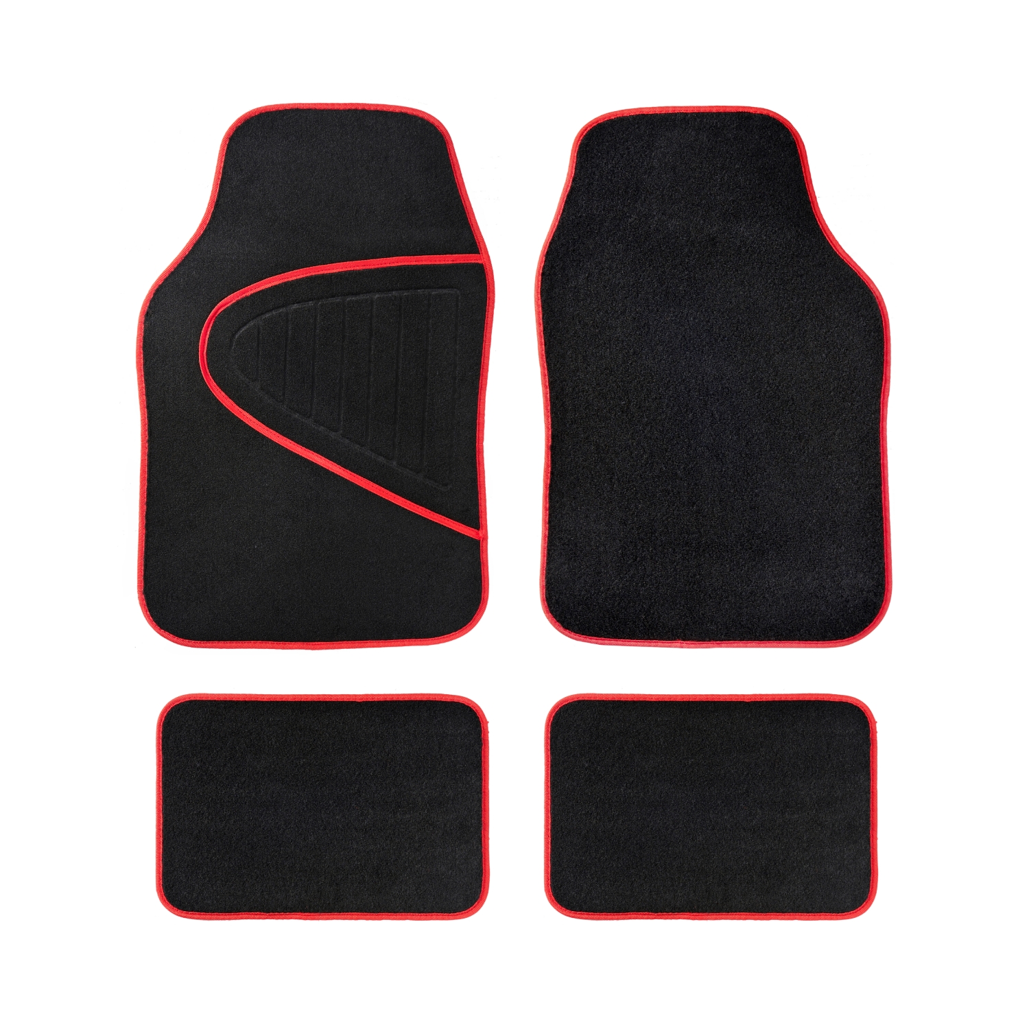Auto Carpet Floor Mats with Colorful Outline Design Floor Liners  for Car Truck Van SUV 8804