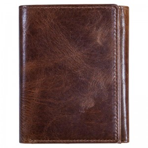 Men’s RFID Blocking Leather Wallet With I...