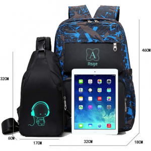 Personalizirani i prilagođeni ruksak za dječake maskirni ruksak Studentski ranac