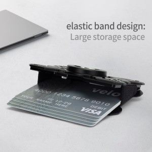 Rfid Card Walle aluminijski držač kartice Blocking Id Skočni držač kartice