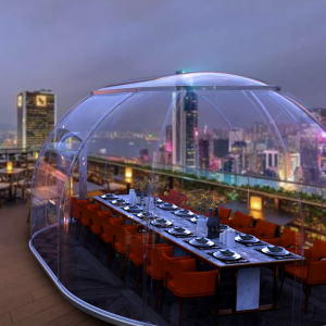 20㎡ Elliptical Outdoor Restaurant Dome