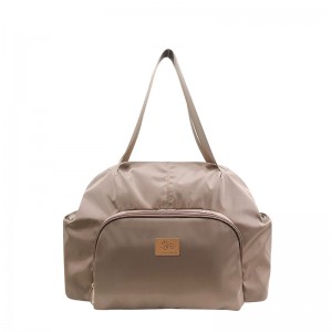 FLYONE 디자인 대용량 엄마와 아기 다기능 접는 패션 크로스 바디 미라 기저귀 기저귀 가방