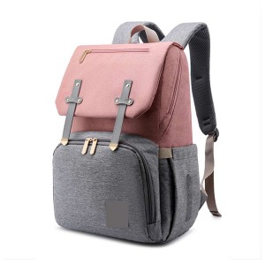 Нова торба за пелени, торба за пелени, торбичка за детска количка USB, водоотпорна женска чанта Оксфорд, ранец за доилка за породилно