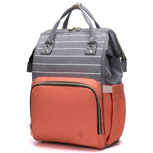 Найпопулярніший функціональний рюкзак для підгузників із поліефірного полотна в Інтернеті з портативними лямками