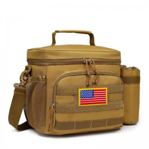 Custom Military Army Tactical Lunch Bag Velká izolovaná krabička Cooler Tote pro muže, ženy