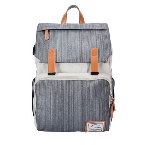 Túi đựng tã chống thấm nước đa chức năng Shoulder Tote Mummy Baby Bag Diaper Backpack With USB