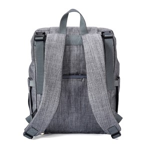 Velkokapacitní multifunkční dětský cestovní batoh pro tatínka, voděodolný tatínek pracovní taška s kapsou na notebook a popruhy na kočárek