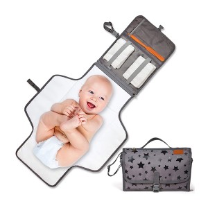 Cambiador de cueiros para bebés Cambiador portátil para kit de viaxe