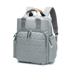 Мултифункционална торба за пелени за мајчинство со голем капацитет за бебешки патувања, торба за количка за пелени, мама Ранец