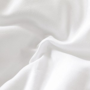 Floral Λευκή Ρίγα Comforter Σετ