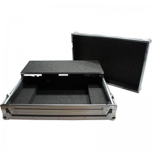 DJ Flight Case con Glide Laptop Stand Road Compatible con Numark NV