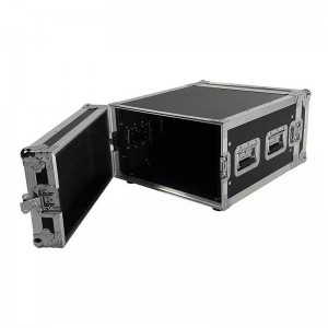 Ọkachamara 19 ″ 6U Space Rack Case DJ Equipment Cabinet