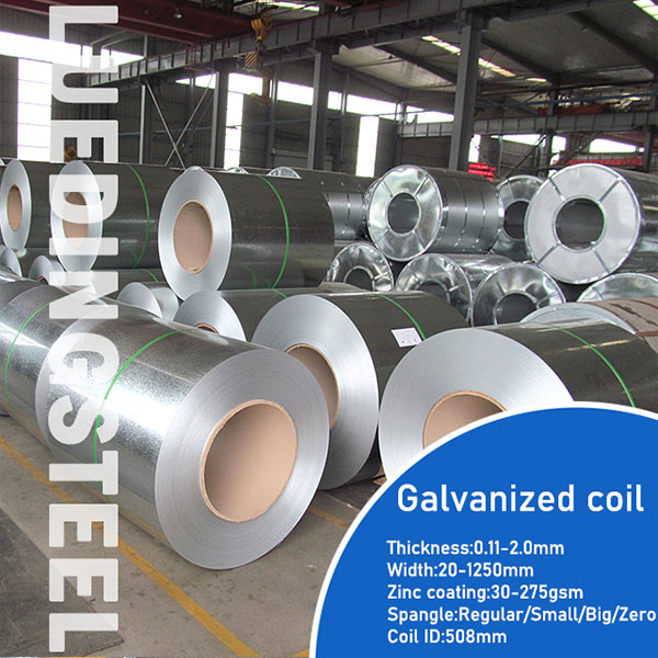 What are the steps involved in the galvanizing production line
