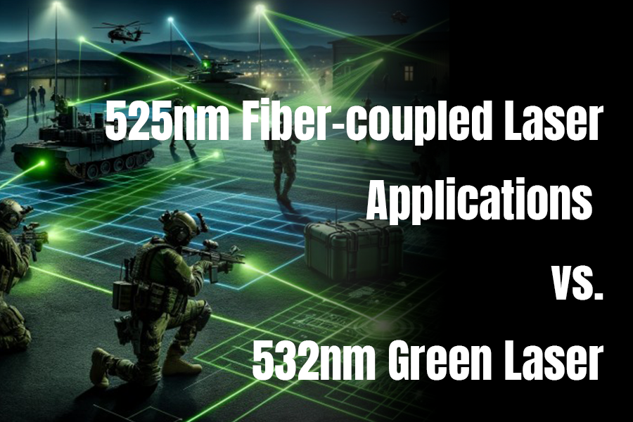 Aplikimet e shumëanshme të lazerit jeshil 525 nm (lazeri i lidhur me fibra)