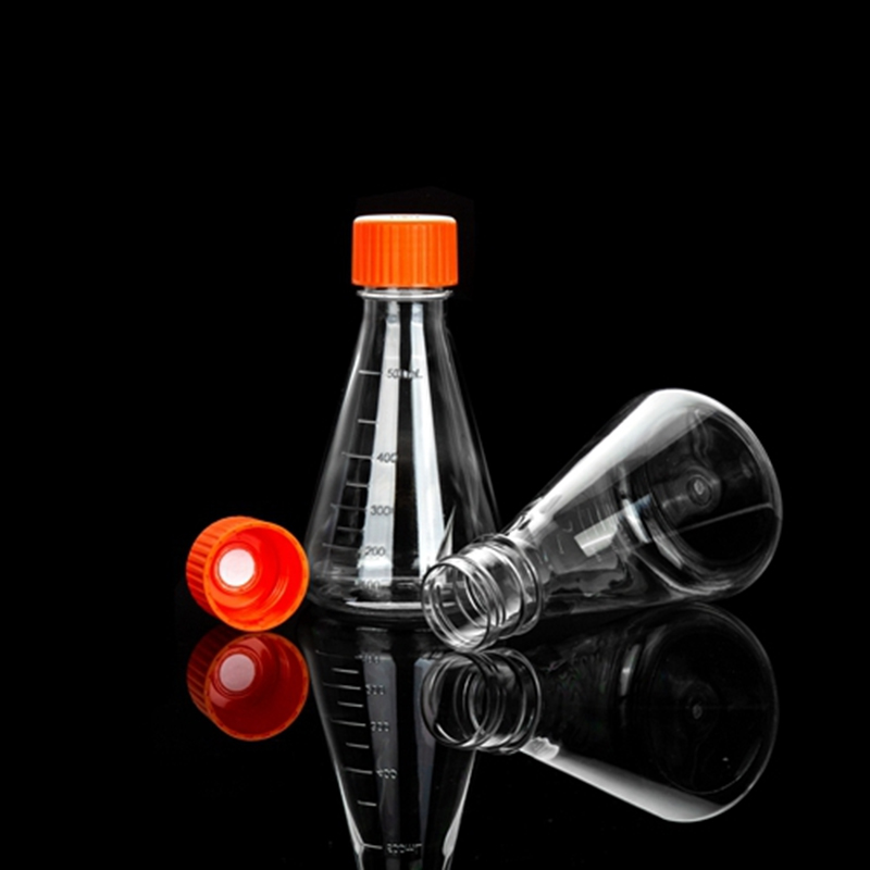 Plastic Erlenmeyer Flask with vent cap Featured Image
