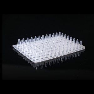 PCR 96 ափսե փեշով կամ առանց փեշի