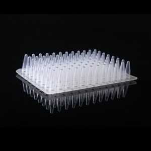 PCR 96 Плака за ямки със или без пола