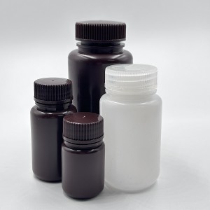 Round Reagents ပုလင်း HDPE/PP