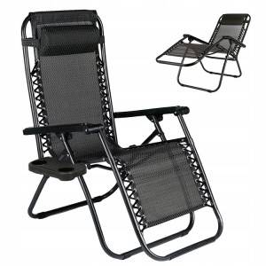 သမားရိုးကျ Zero Gravity Chair Folding Beach Chair