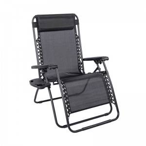 විශාල වූ Zero Gravity Chair Folding Beach Chair