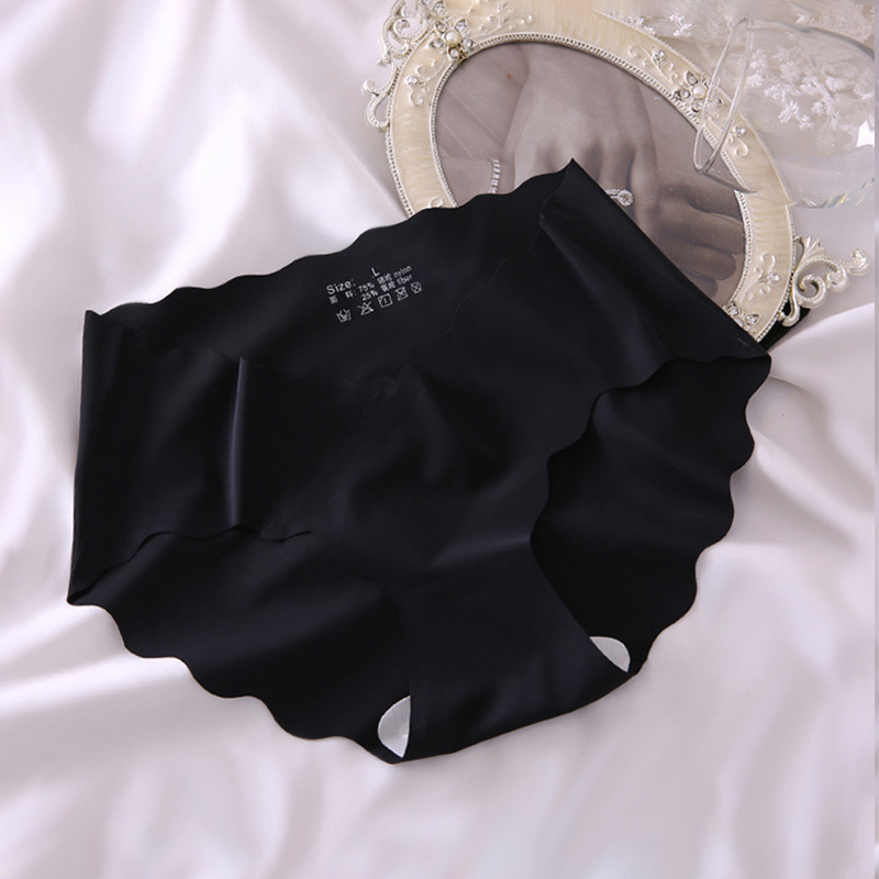 Cotton Seamless Safety Pants  For Maternity BLK0025