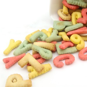 LSBC-05 Biscuit in Letters Shape Dog Biscuits Factory