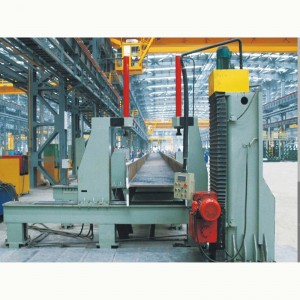 Automatic H and Box beam end face milling machine