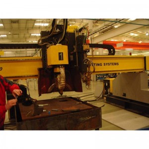 CNC Rotary bevel steel plate plasma cutting machine
