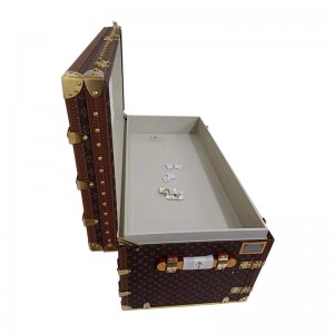 Coffee table boxes with drawers A series of hard cases customized