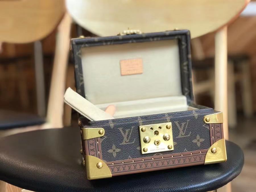 Treasure Box, Multifunctional Storage Box MCoffret Аксессуарлары Монограмма менен Hard Case