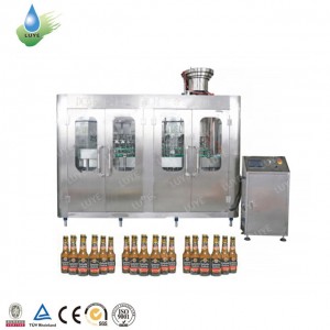 máquina de recheo de refrescos carbonatados