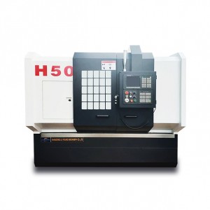 H50 သတ္တုအလှည့်အပြောင်း cnc combo ကြိတ်စက် ကြိတ်စက်