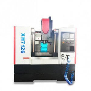 XH7126 wirtschaftliche CNC-Fräsmaschine zum Schneiden von Metall und 3 Achsen