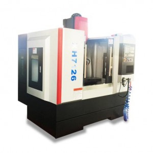 18 taona Factory China Vmc 850s 3 Axis Linear Guideway Vertical Variable Speed ​​Multi-Purpose Hobby CNC Milling Machine ho an'ny metaly