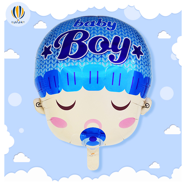 YY-F0427 18″ Super Shape Baby Boy ene-Nipple Foil Balloon