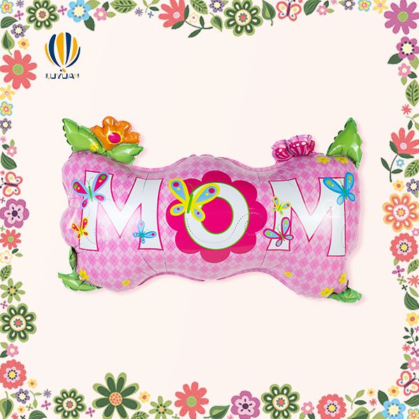 Decoração dia das mães 30″ Borboleta e flor MOM