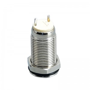 Interruptor de polsador metàl·lic de 10 mm
