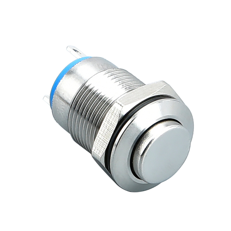12mm Momentary High flat head Push Button Switch
