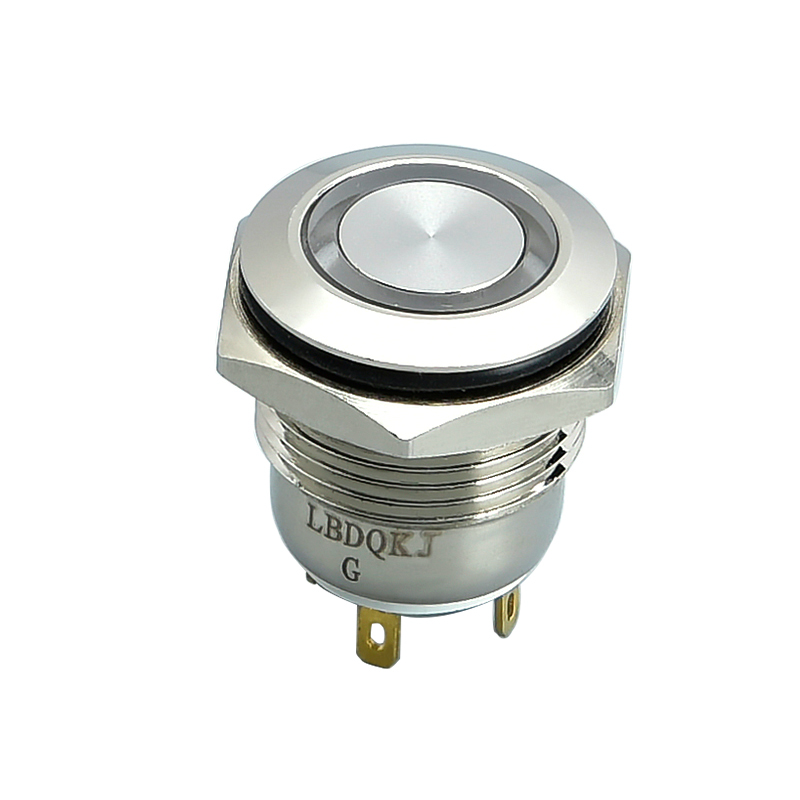 16/19/22mm Momentary ventilabis Button Switch 4 Pin Waterproof