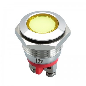 16 mm Pilotlampa Signal LED-indikatorlampor med skruvterminal