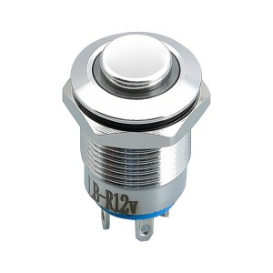Mini pulsante LED impermeabile in acciaio inossidabile da 12 mm con fornitura diretta in fabbrica
