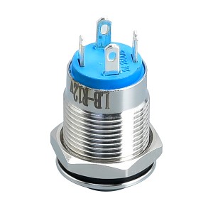 12 mm Factory Direct Supply vodotesné tlačidlo mini LED z nehrdzavejúcej ocele